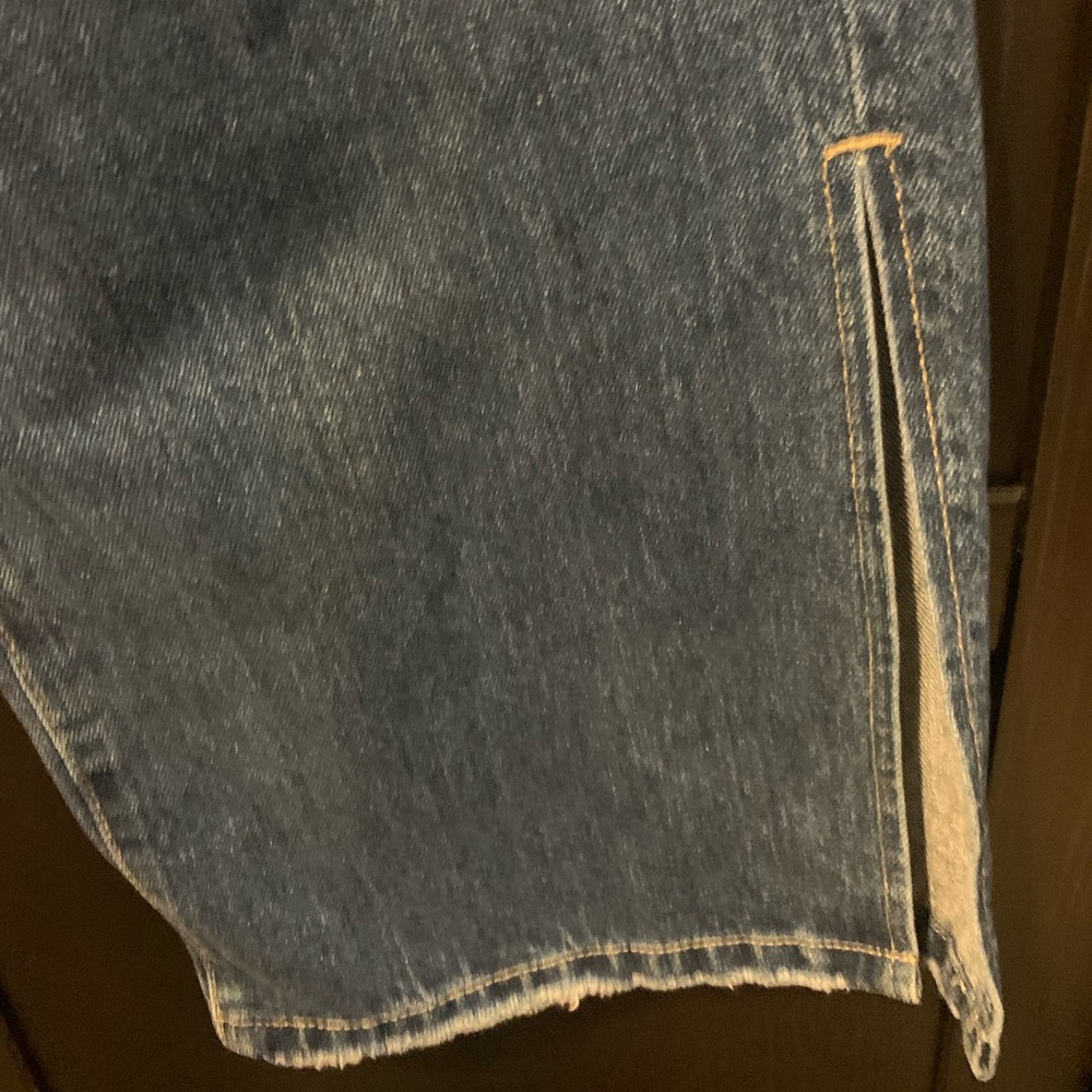 SOLD ymi dream collection 90's full length wide leg medium wash jeans - Picture 4 of 4